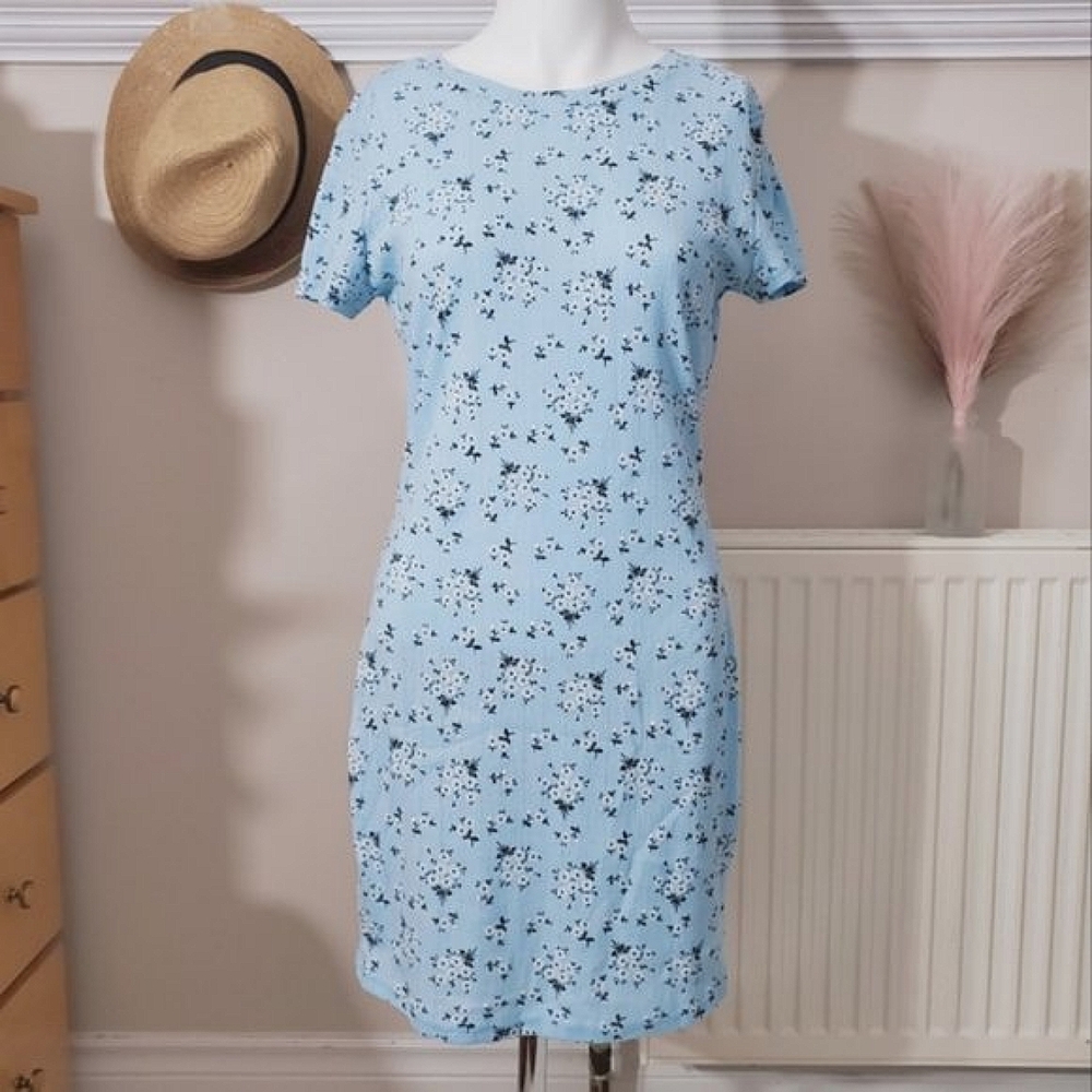 Floral T Shirt Dress- New